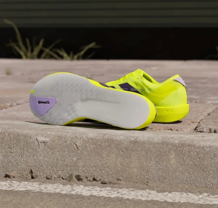 adidas Adizero Adios 9 solar yellow/aurora plum/powder plum (Herren)
