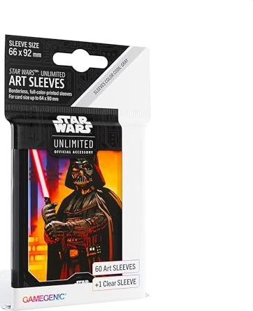 Gamegenic Star Wars: Unlimited - Art Sleeves Darth Vader, 60 Stück