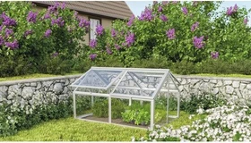 Vitavia Gamma ESG 3mm Frühbeet 124x89cm alu
