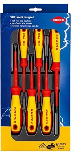 Knipex Schraubendrehersatz, 6-tlg.