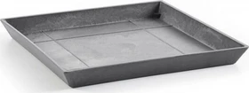 Ecopots Rotterdam Blumentopfuntersetzer quadratisch 43x43cm grey
