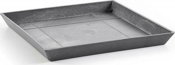 Ecopots Rotterdam Blumentopfuntersetzer quadratisch 43x43cm grey