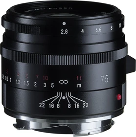 Voigtländer APO-Skopar VM 75mm 2.8 für Leica M schwarz
