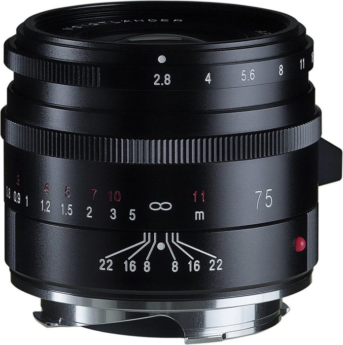 Voigtländer APO-Skopar VM 75mm 2.8 für Leica M schwarz