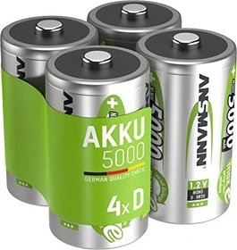 Ansmann maxE Mono D NiMH 5000mAh, 2er-Pack
