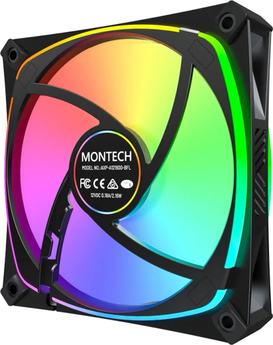 Montech AX120 PRO, schwarz, 120mm