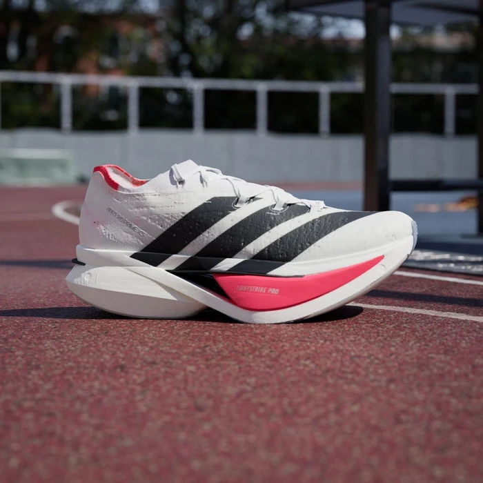 adidas Adizero Prime X3 Strung cloud white/core black/lucid red