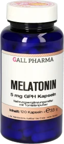Gall Pharma Melatonin 5mg GPH Kapseln, 120 Stück