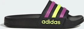 adidas Shower Adilette core black/flash pink/solar yellow (Junior)