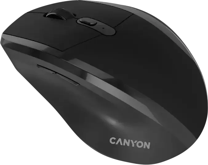Canyon OnClick 17 Wireless Mouse schwarz, USB