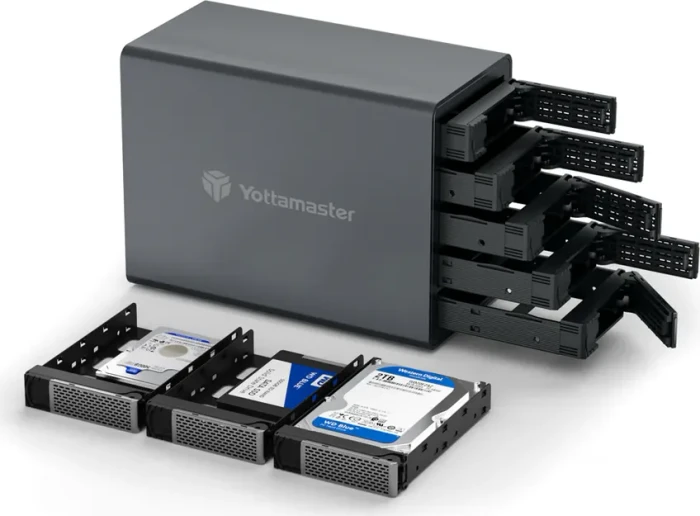 Yottamaster FS5RU3-EU-GY, 2.5"/3.5", USB-B 3.1