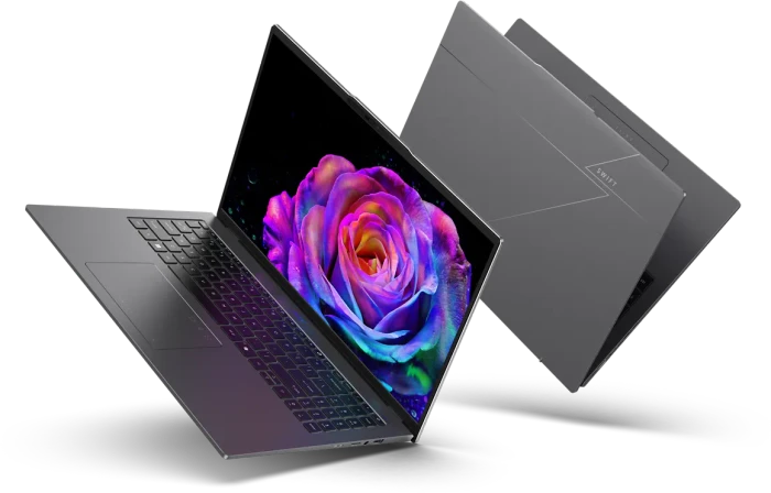 Acer Swift Go 16 OLED SFG16-73-7943, Titanium Gray, Core Ultra 7 255H, 16GB RAM, 1TB SSD, DE
