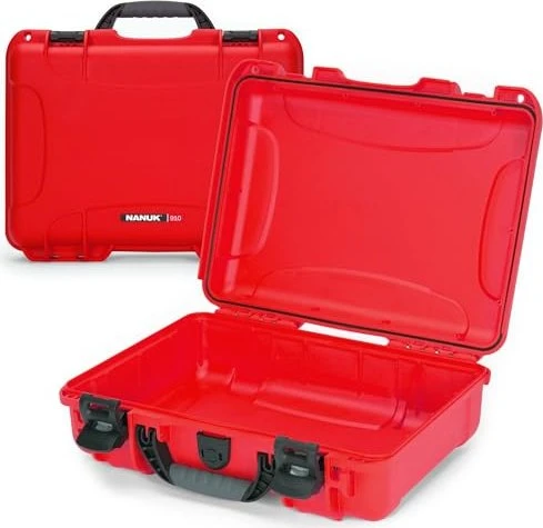 Nanuk 910 Schutzkoffer ohne Schaumstoff rot