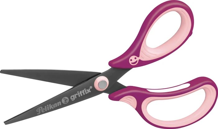 Pelikan griffix Schulschere, Universalschere, Rechtshänder, 150mm, Sweet Berry