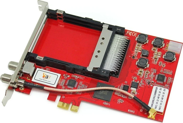 TBS DVB-S2 Doppel-Tuner mit CI, PCIe x1
