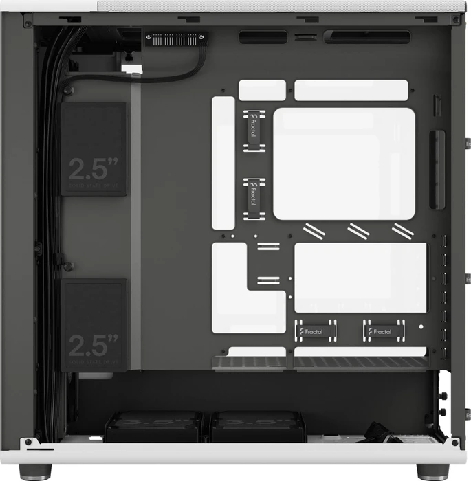 Fractal Design North XL RC Chalk White TG Clear, Glasfenster