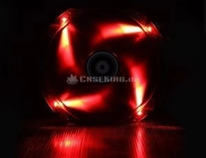 BitFenix Spectre LED schwarz/rot, 230mm