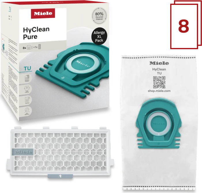 Miele Allergy XL-Pack HyClean Pure Staubsaugerbeutel