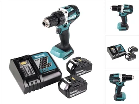 Makita DDF484RGJ Akku-Bohrschrauber inkl. MAKPAC + 2 Akkus 6.0Ah