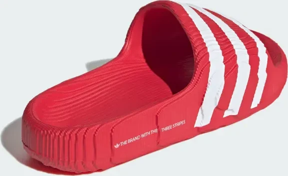 adidas Adilette 22 better scarlet/cloud white