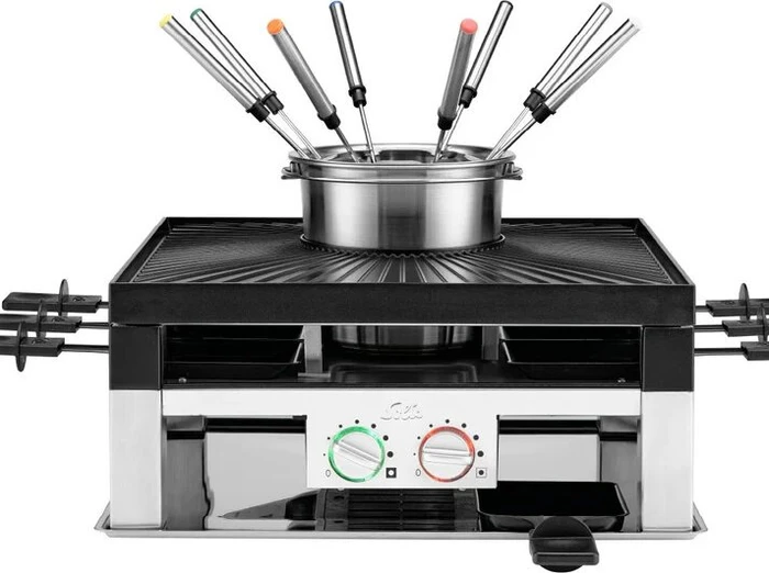 Solis Combi-Grill 3in1 Raclette/Fondue
