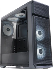 Zalman N5 OF, schwarz, Glasfenster