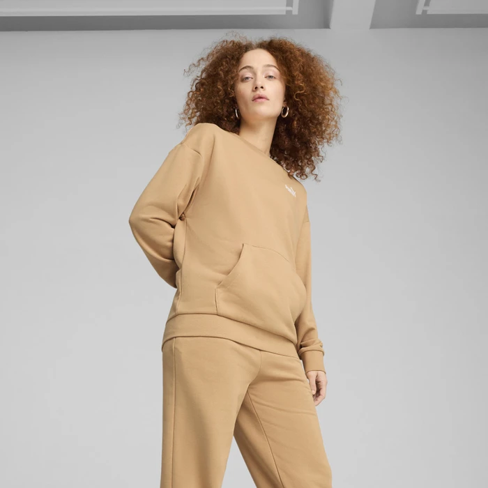 Puma Relaxed Trainingsanzug warm beige (Damen)