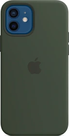 Apple Silikon Case mit MagSafe für iPhone 12/iPhone 12 Pro zyperngrün