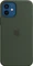 Apple Silikon Case mit MagSafe für iPhone 12/iPhone 12 Pro zyperngrün Vorschaubild