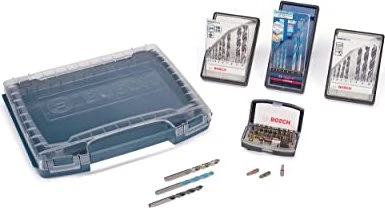 Bosch Professional Bohrer-/Bits-Zubehörset inkl. Koffer, 57-tlg.