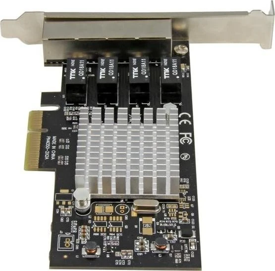StarTech LAN-Adapter, 4x RJ-45, PCIe 2.0 x4