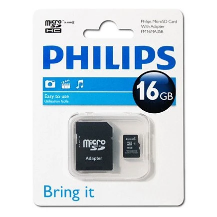 Philips 16GB Kit, Class 4