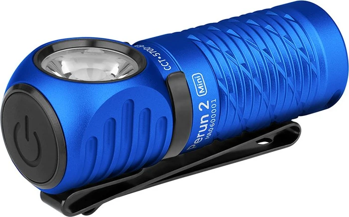 OLight Perun 2 Mini Stirnlampe blau/neutralweiß