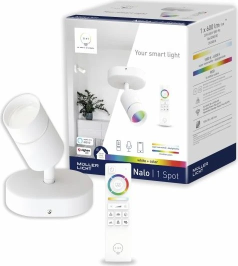 Müller Licht tint Nalo 1 LED Deckenleuchte white+color 5.2W RGBW