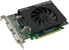 EVGA GeForce GT 730, 2GB DDR3, 2x DVI, Mini HDMI