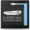 CableMod Classic Coiled Keyboard Cable USB Micro-B auf USB-A, Tastaturkabel (Spiral-Textilkabel), 1.5m, Blueberry Cheesecake Vorschaubild