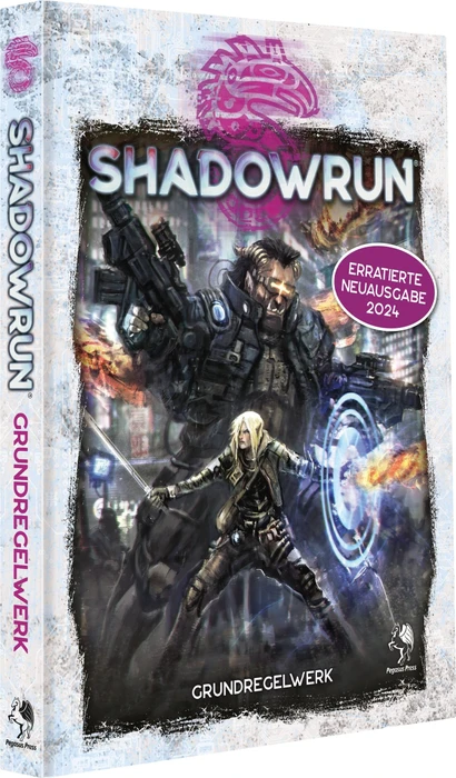 Shadowrun - Grundregelwerk 6. Edition erratierte Neuauflage 2024