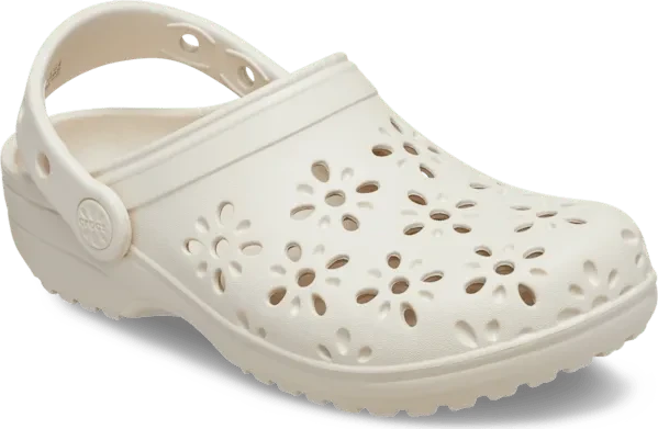 Crocs Classic Floral Cut-Out frappé (Junior)
