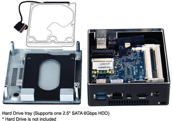 GIGABYTE Brix GB-BXi3H-4010