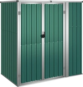 vidaXL Metall Gerätehaus 191x89cm grün