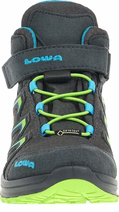 Lowa Maddox GTX Mid graphit/limone (Junior)