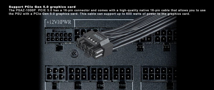 AZZA PSAZ Platinum 1000W, ATX 3.0