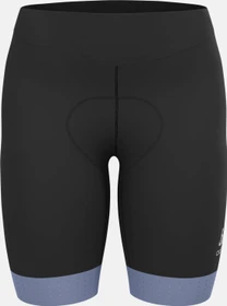 Odlo Zeroweight Fahrradhose kurz black/blue heron (Damen)