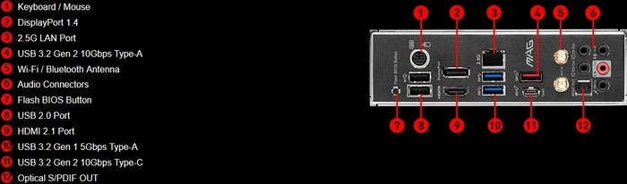 MSI MAG B550 Tomahawk MAX WIFI (AMD AM4)