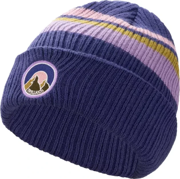 Trollkids Spitsbergen Mütze dark purple (Junior)