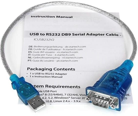 StarTech USB 2.0 auf seriell Adapterkabel