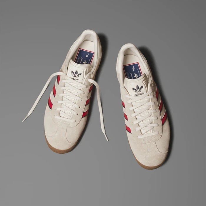 adidas Gazelle FC Arsenal Terrace Icons off white/better scarlet/night sky