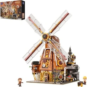 Pantasy Steampunk Windmill Workshop