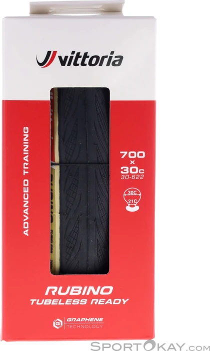 Vittoria Rubino 700x34C Tubeless-Reifen tan