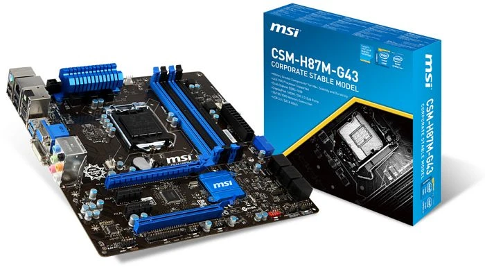 MSI CSM-H87M-G43 (Intel 1150)